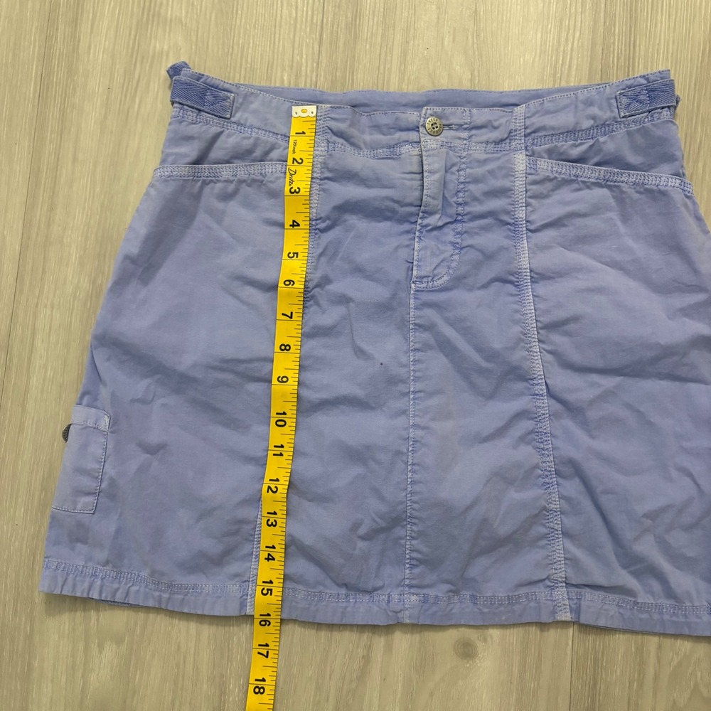 Fresh Produce Womens Skirt Blue Utility Mini Cotton Stretch Cargo Pocket Size XS - Picture 4 of 13